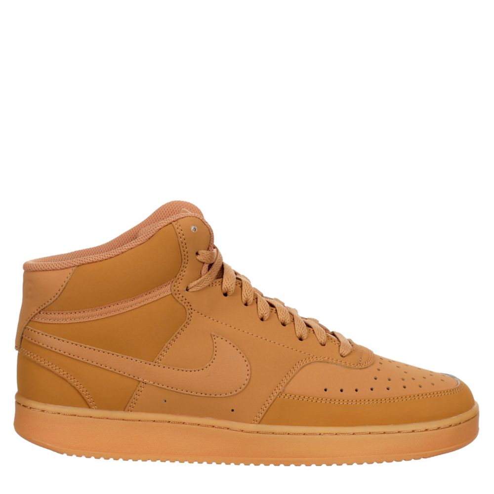 nike mens court vision low sneaker tan