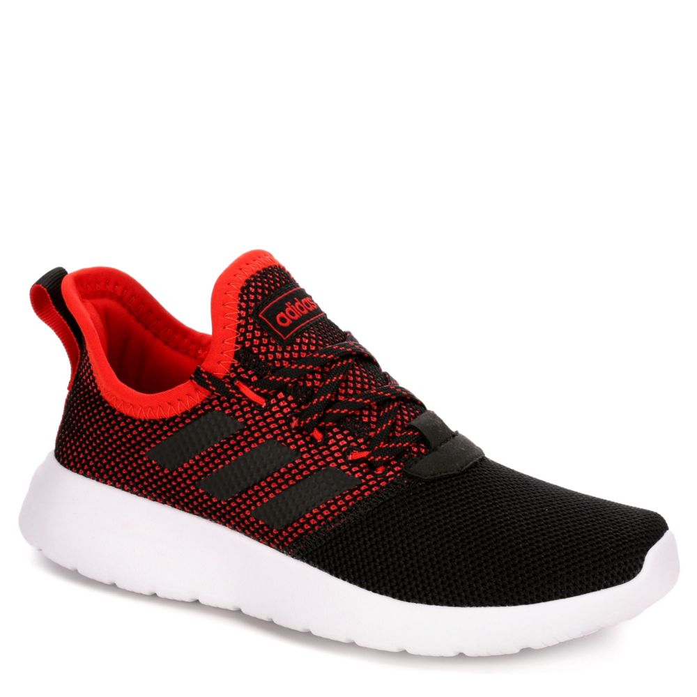 adidas red and black running shoes