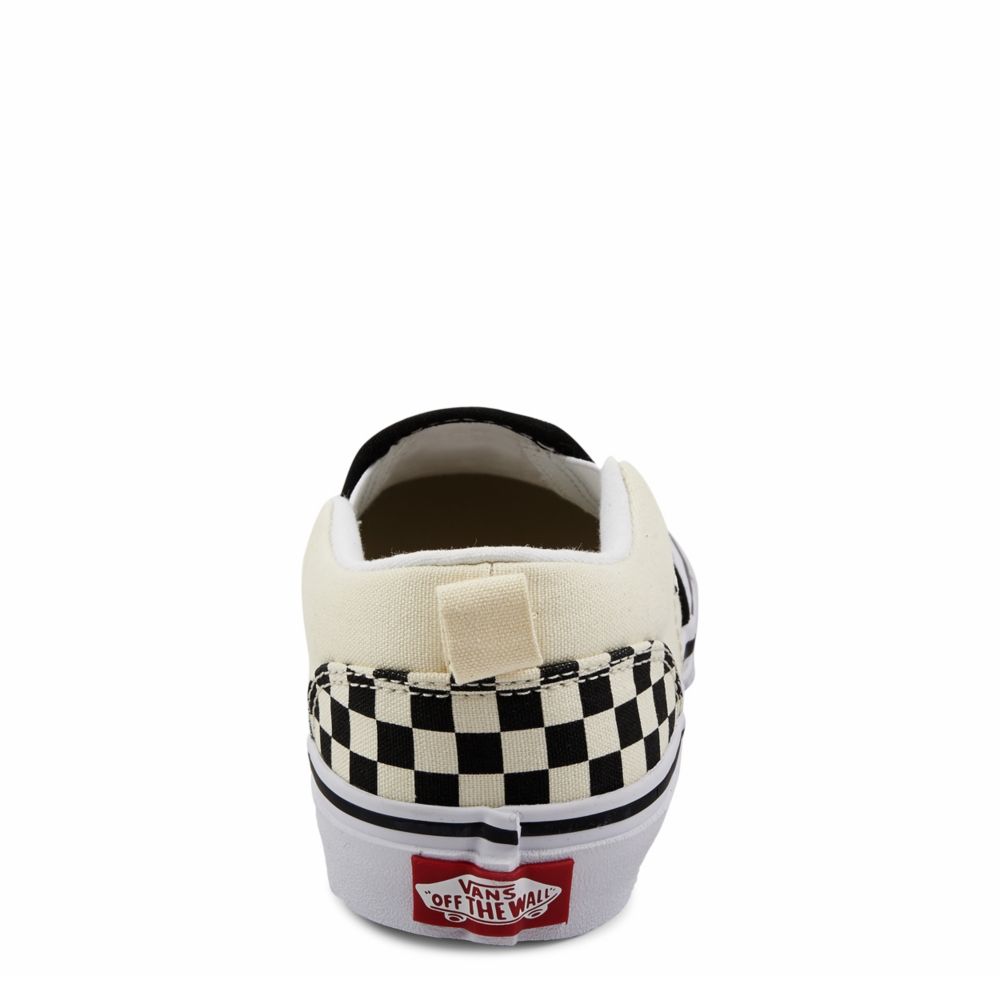VANS Boys Asher Slip On Sneaker - OFF WHITE