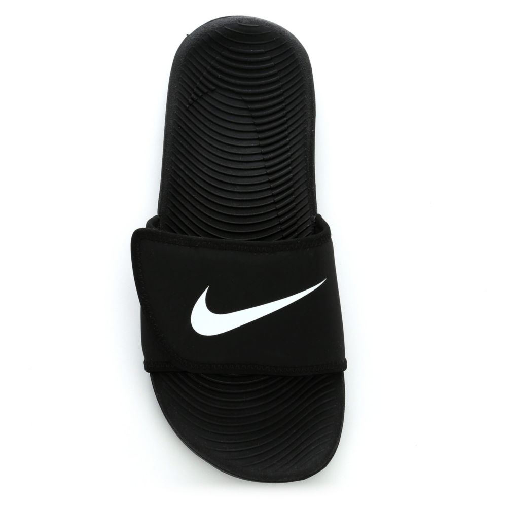 NIKE Boys Kawa Slide Sandal - BLACK