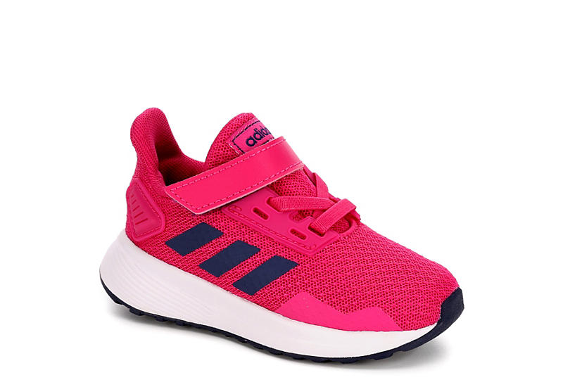 Pink Adidas Girl's Infant Duramo 9 Sneakers | Off Broadway Shoes