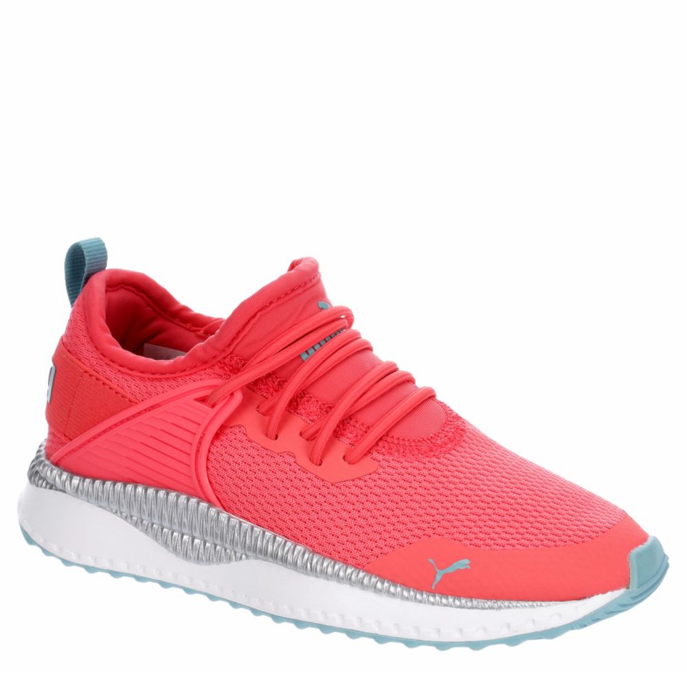 PUMA Girls Pacer Next Cage Sneaker - PINK