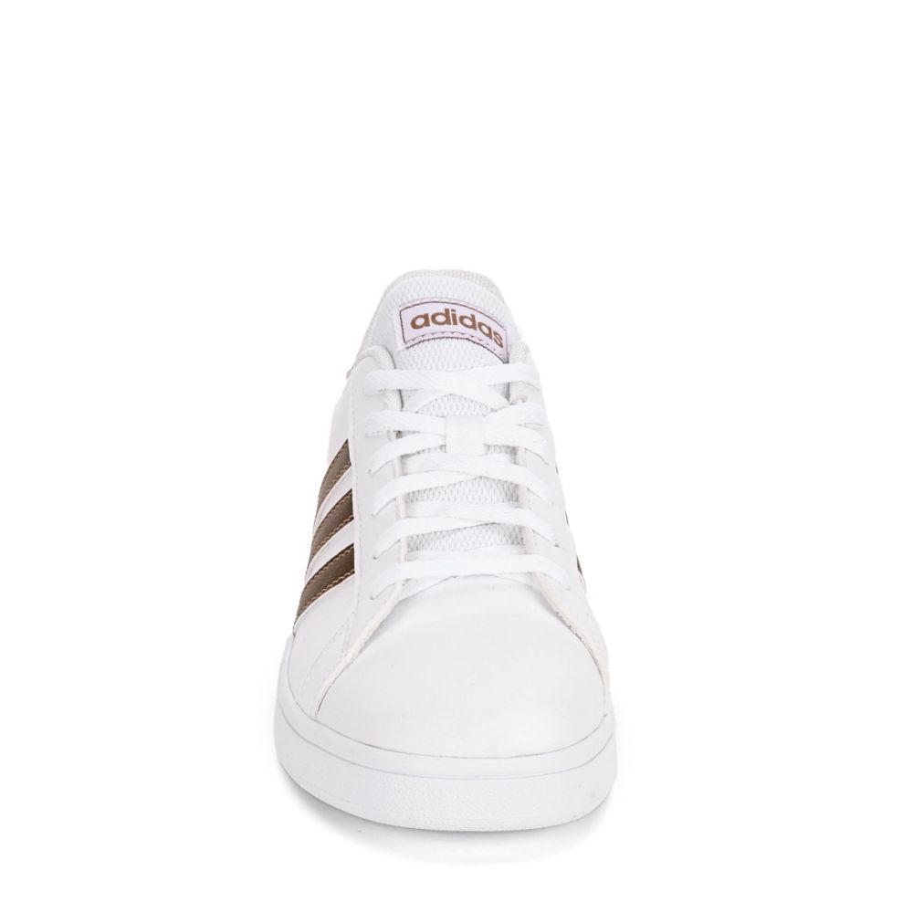 ADIDAS Girls Grand Court Sneaker - WHITE
