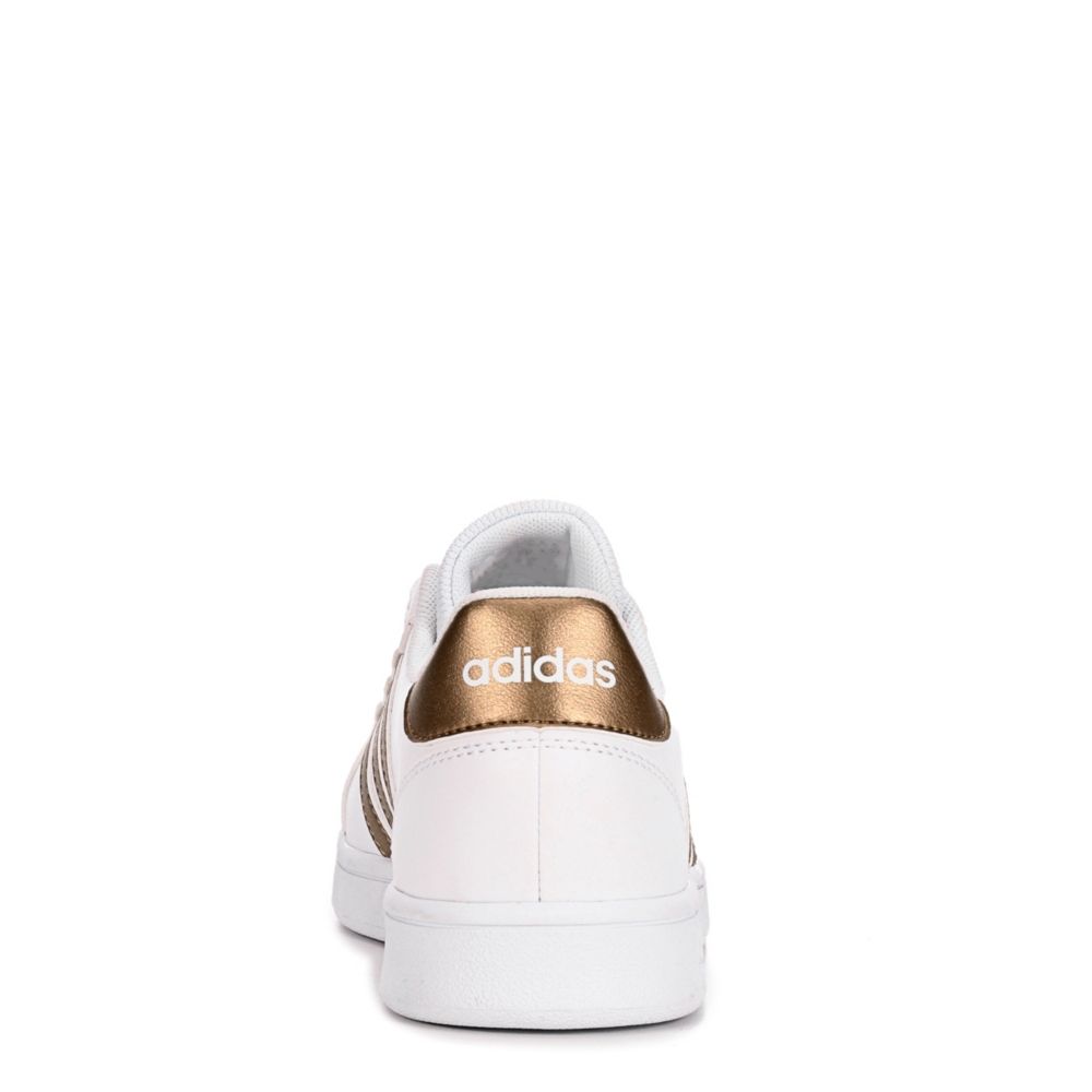 ADIDAS Girls Grand Court Sneaker - WHITE