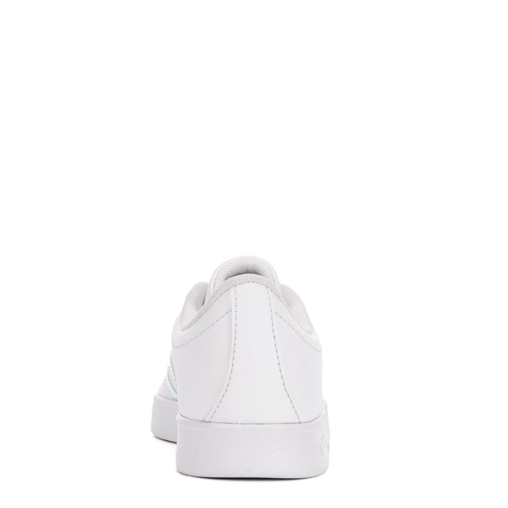 ADIDAS Girls Vl Court 2.0 Sneaker - WHITE