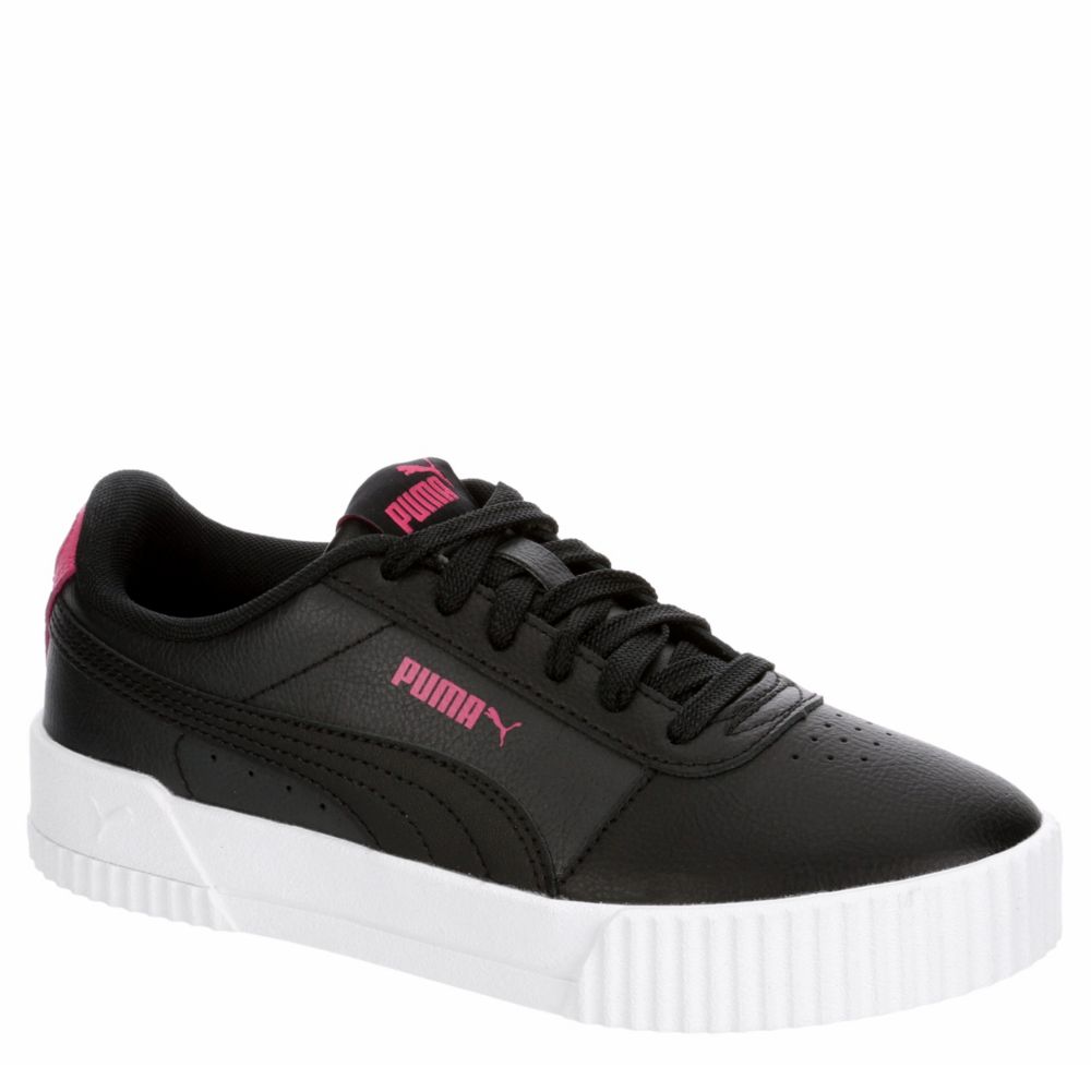 PUMA Girls Carina Sneaker - BLACK