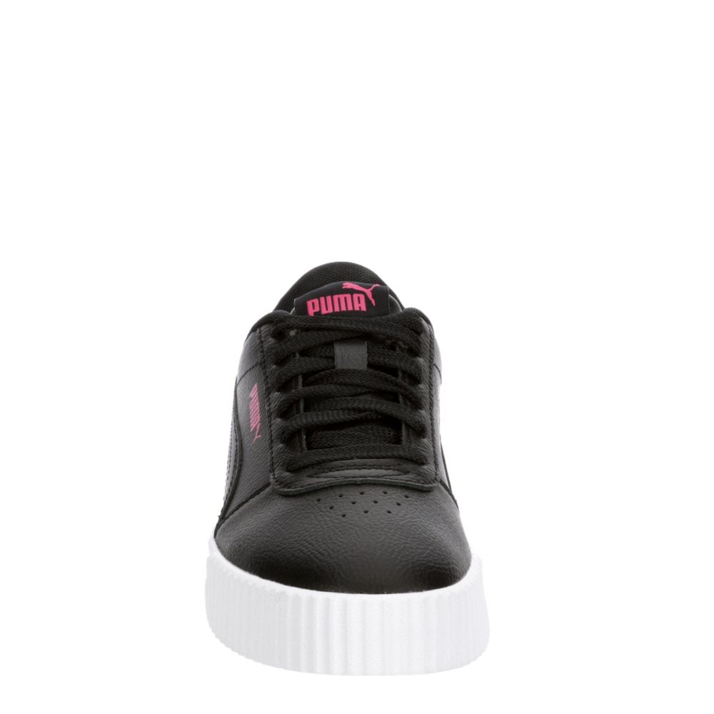 PUMA Girls Carina Sneaker - BLACK