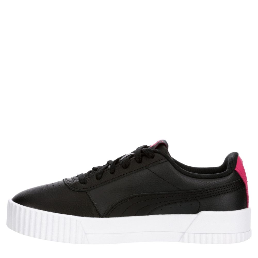 PUMA Girls Carina Sneaker - BLACK