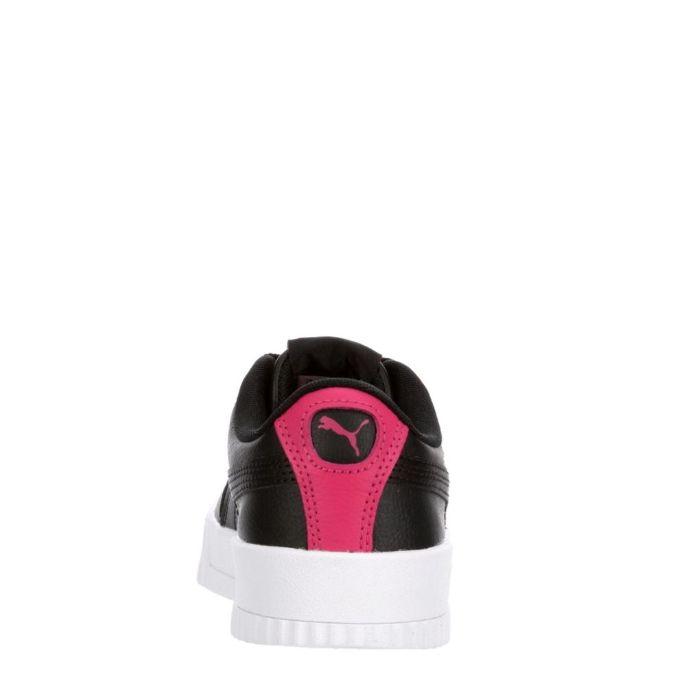 PUMA Girls Carina Sneaker - BLACK