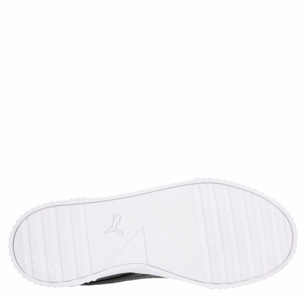 PUMA Girls Carina Sneaker - BLACK