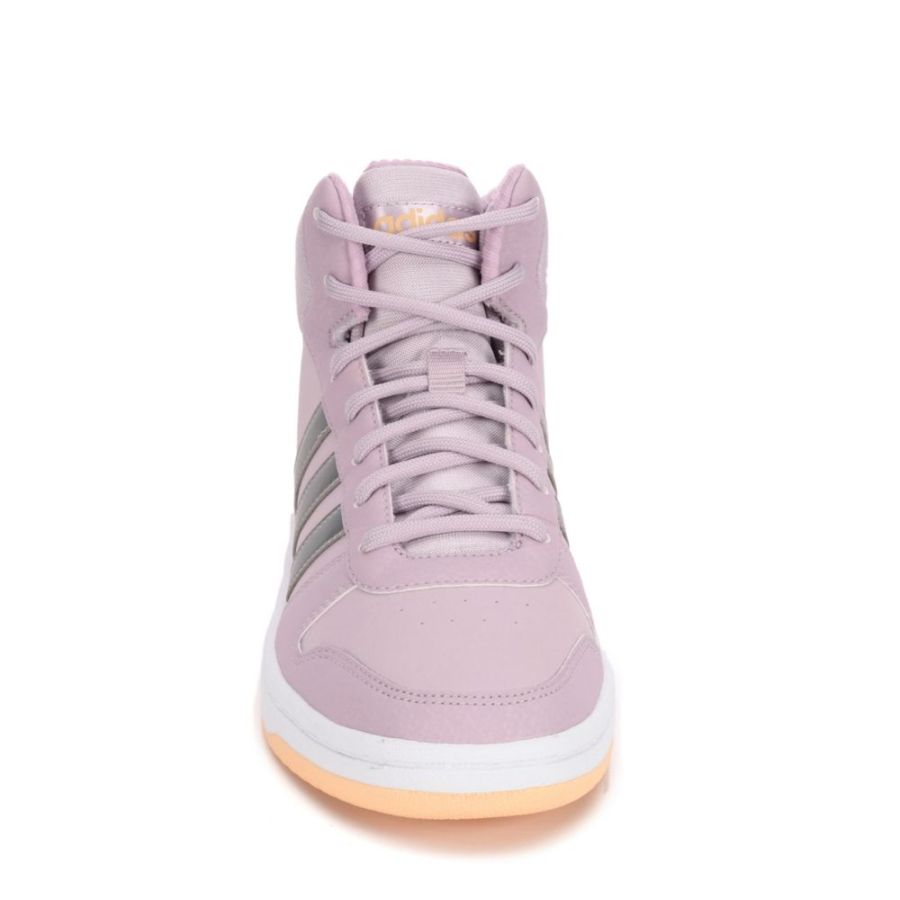 ADIDAS Girls Hoops 2.0 Mid Sneaker - BLUSH