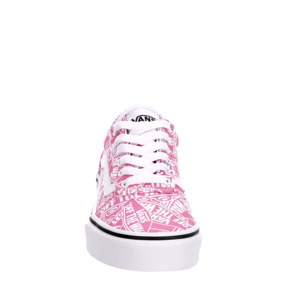VANS Girls Ward Sneaker - PINK