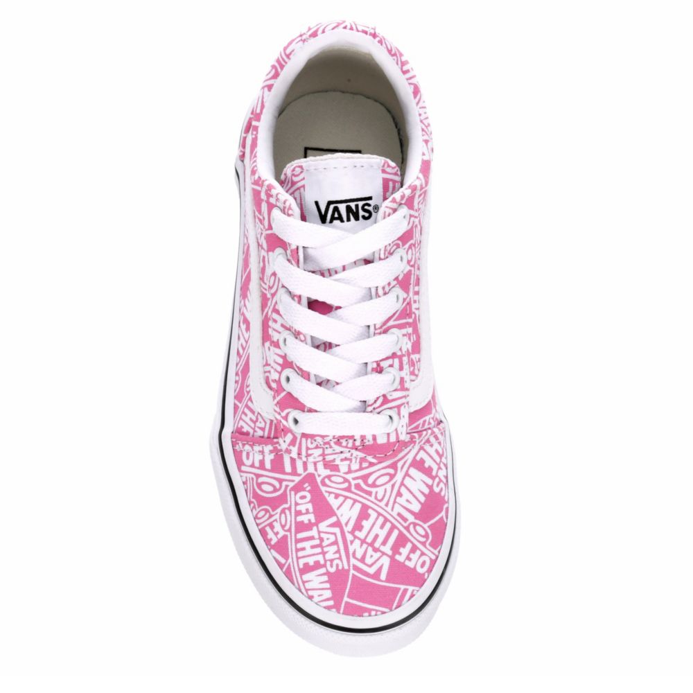 VANS Girls Ward Sneaker - PINK