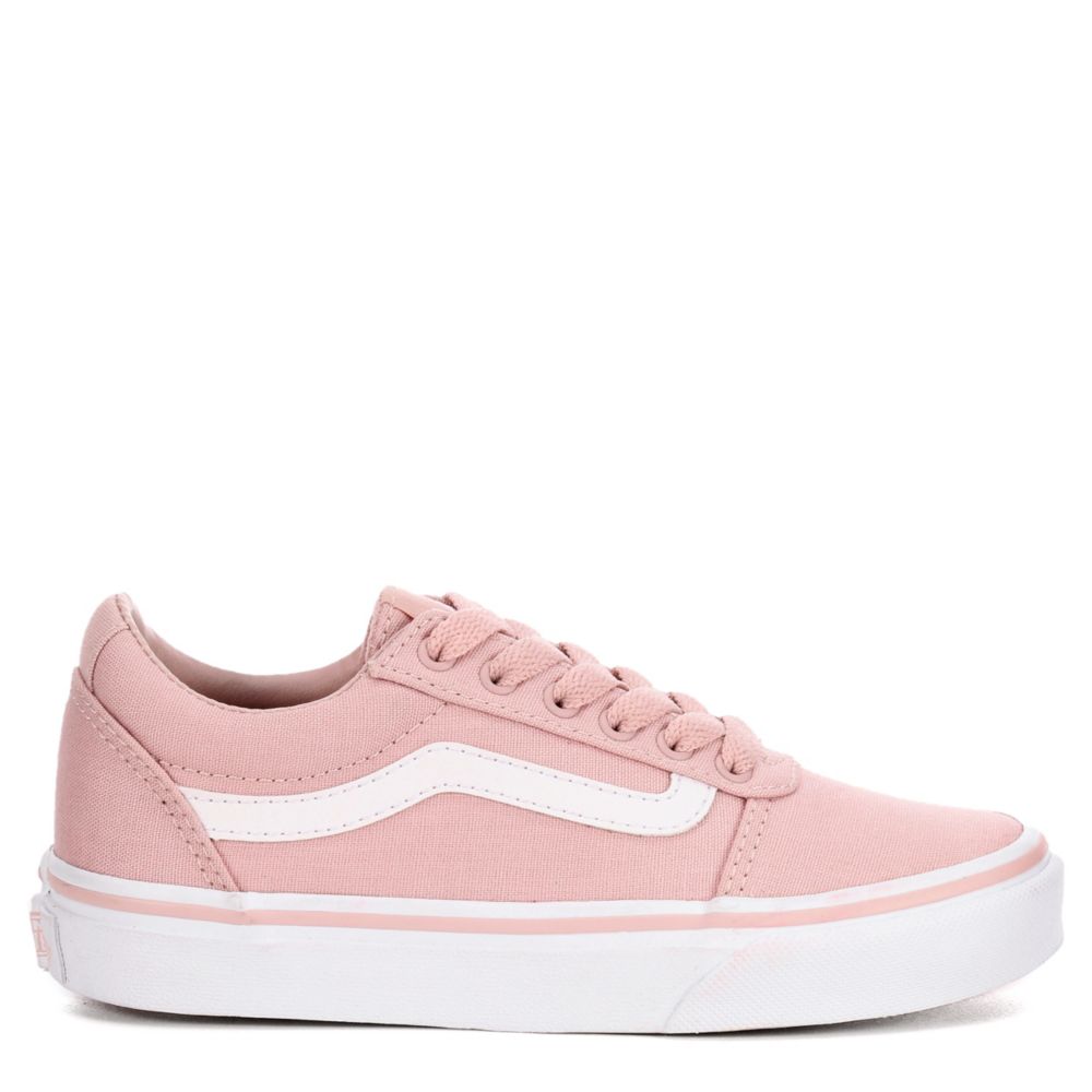 blush vans slides