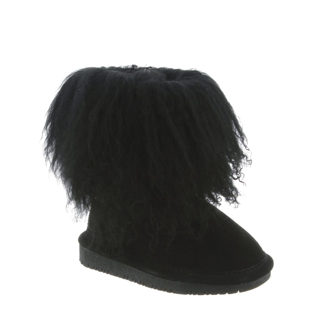infants black boots