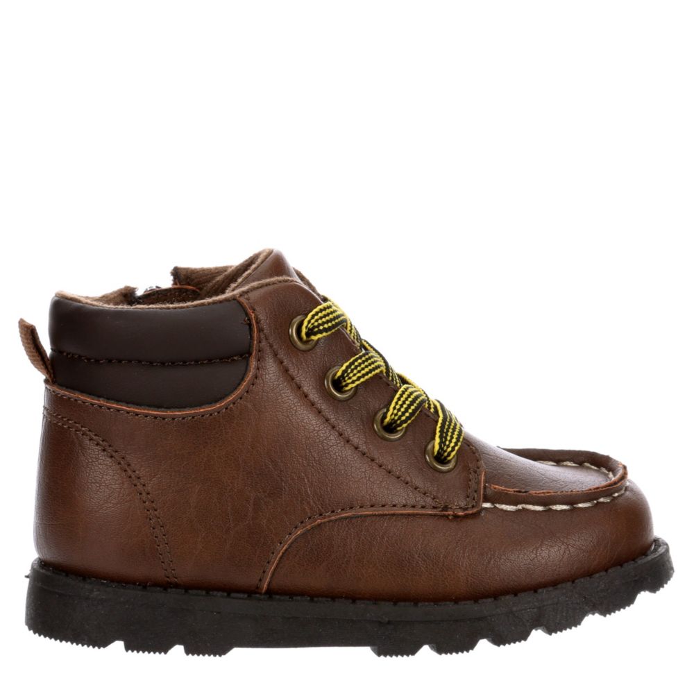 CARTERS Boys Infant Brand Boot - BROWN