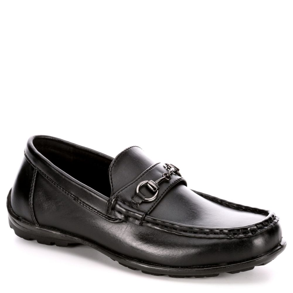 DEER STAGS Boys Latch Loafer - BLACK
