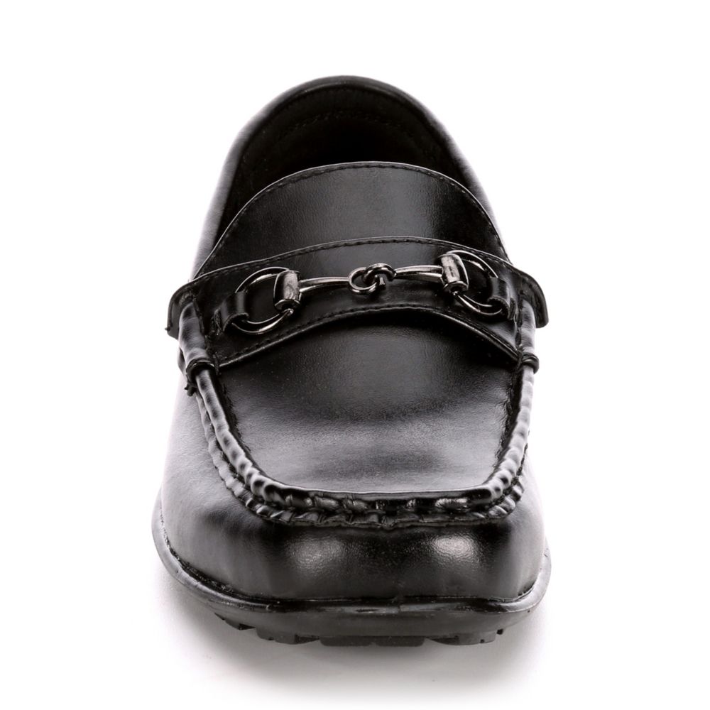 DEER STAGS Boys Latch Loafer - BLACK