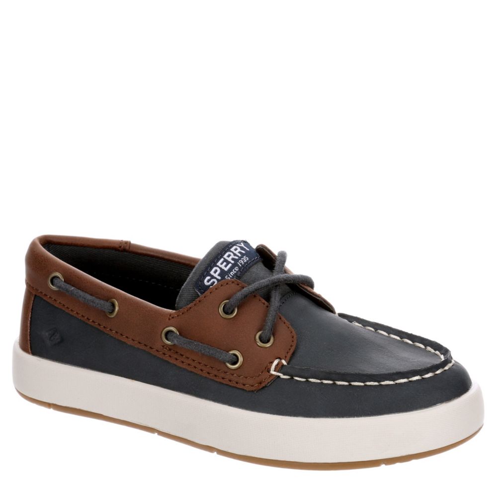 navy sperry shoes