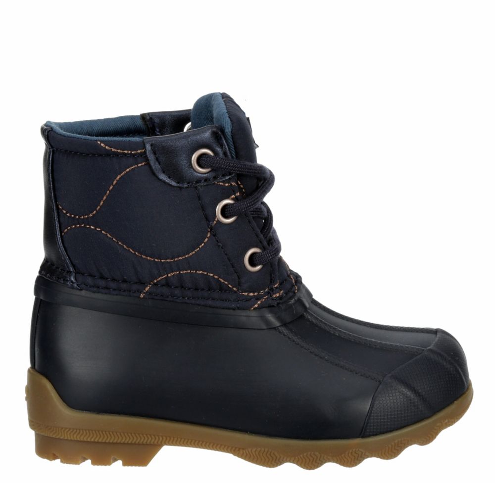girls navy boots