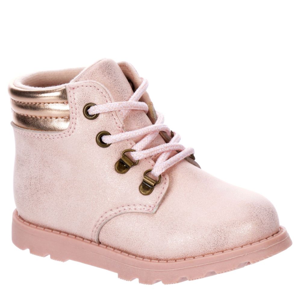 infant gold boots