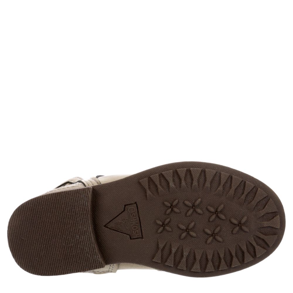 OSHKOSH B`GOSH Girls Infant Raine Ankle Bootie - TAUPE