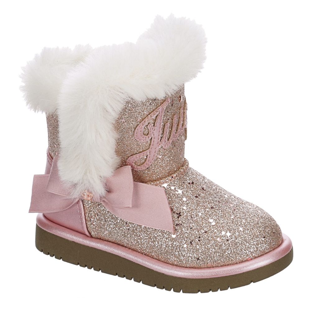 rose gold winter boots