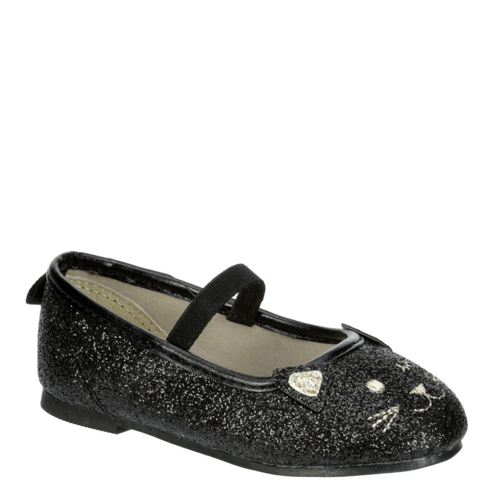 infant girl black dress shoes