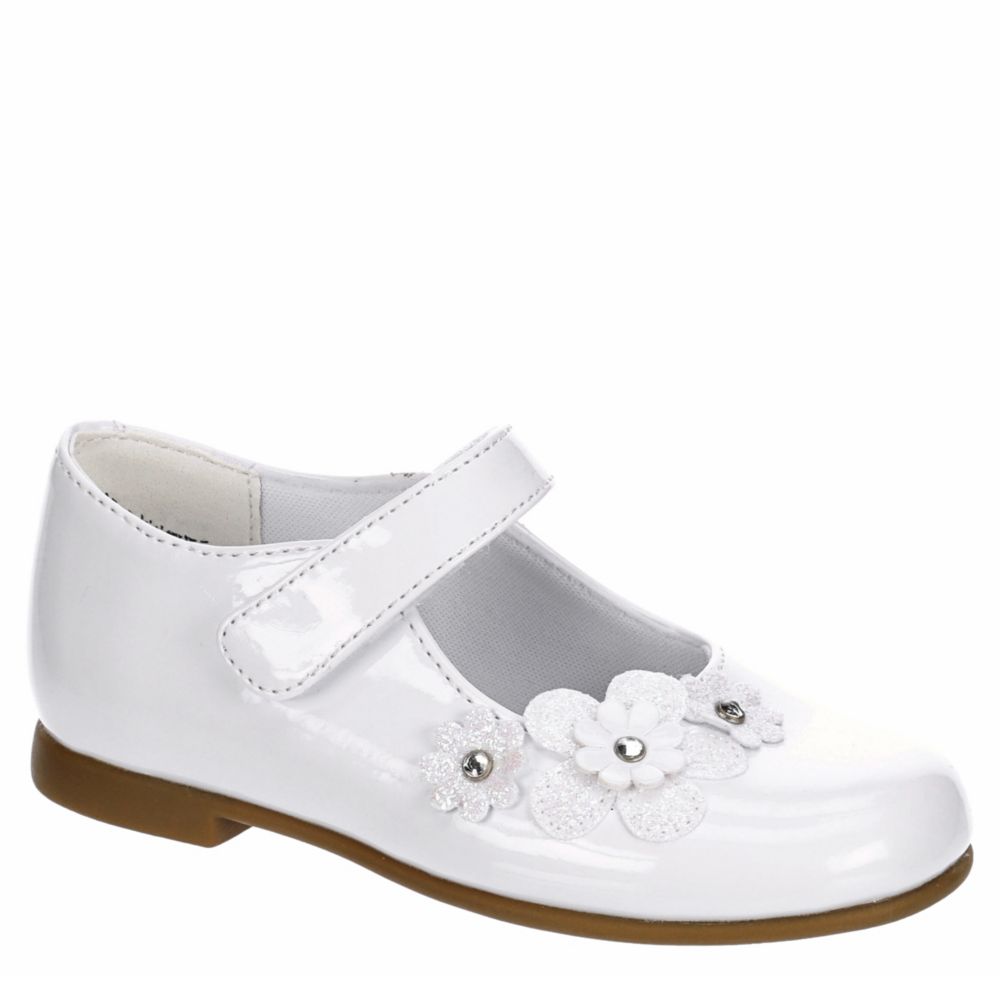 little girl white mary jane shoes