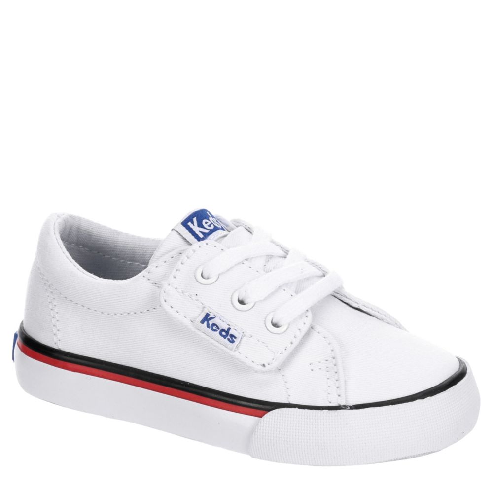 white velcro keds