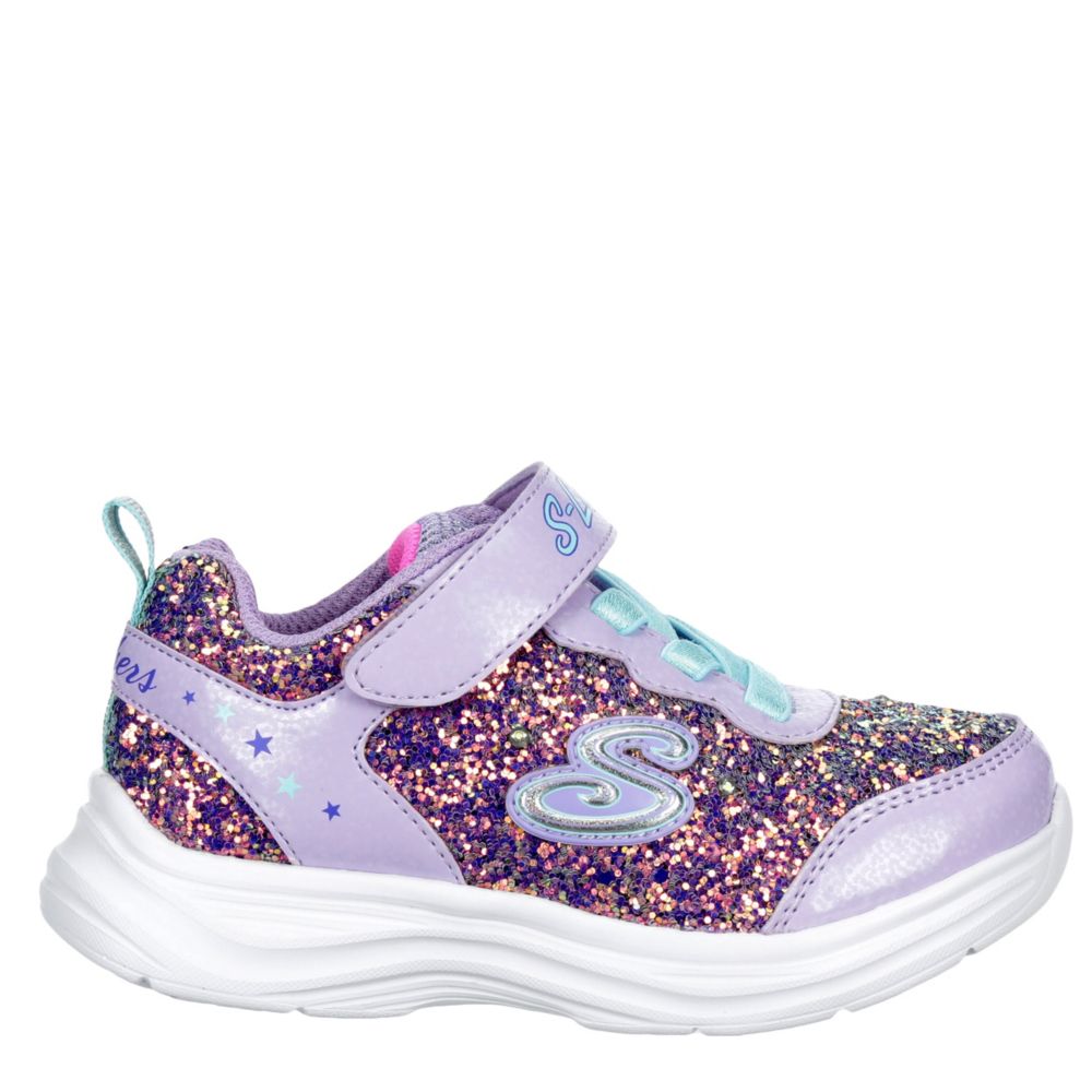 Girls S Lights Glimmer Kicks-glitter N Glow 20267n Lvaq