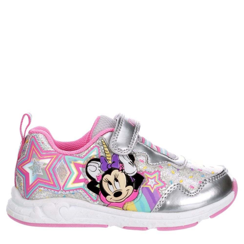 Girls Infant Minnie Mouse Velcro Sneaker