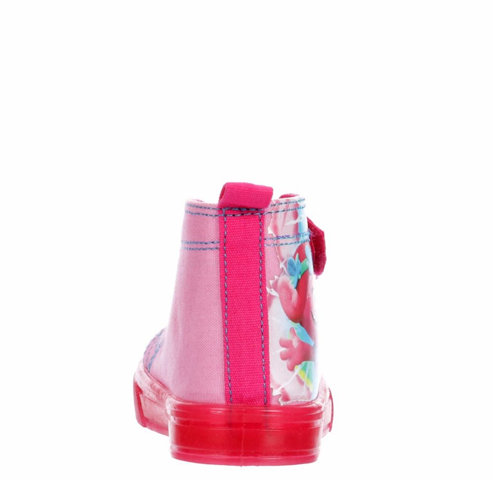 CHILDRENS LICENSED Girls Infant Trolls Lighted Sneaker - PINK