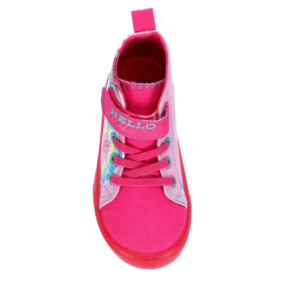 CHILDRENS LICENSED Girls Infant Trolls Lighted Sneaker - PINK