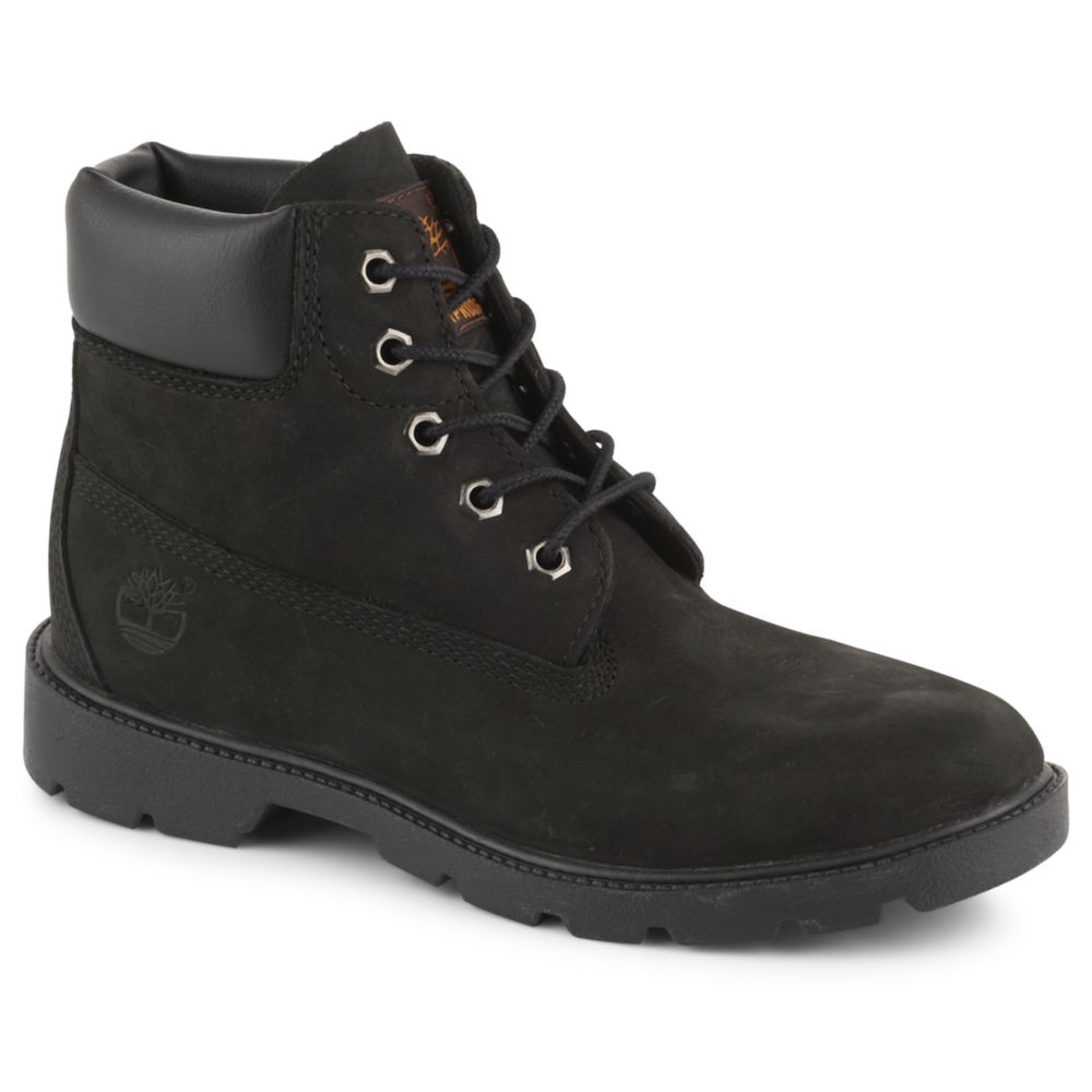 boys black timberland boots