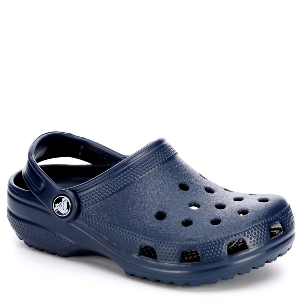 crocs navy blue clogs