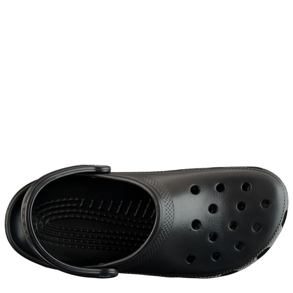 boys black crocs