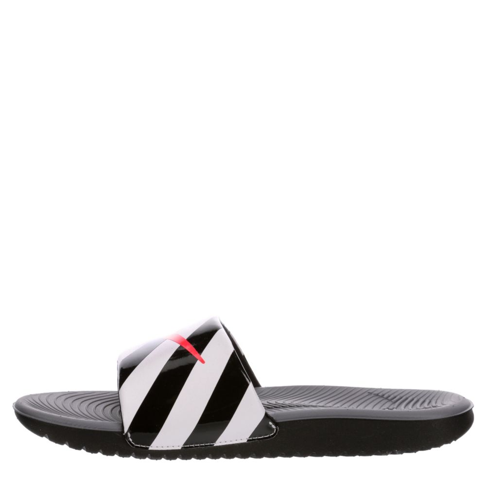 NIKE Boys Kawa Slide Sandal - BLACK