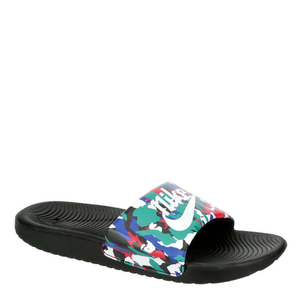 NIKE Boys Kawa Slide Sandal - NAVY
