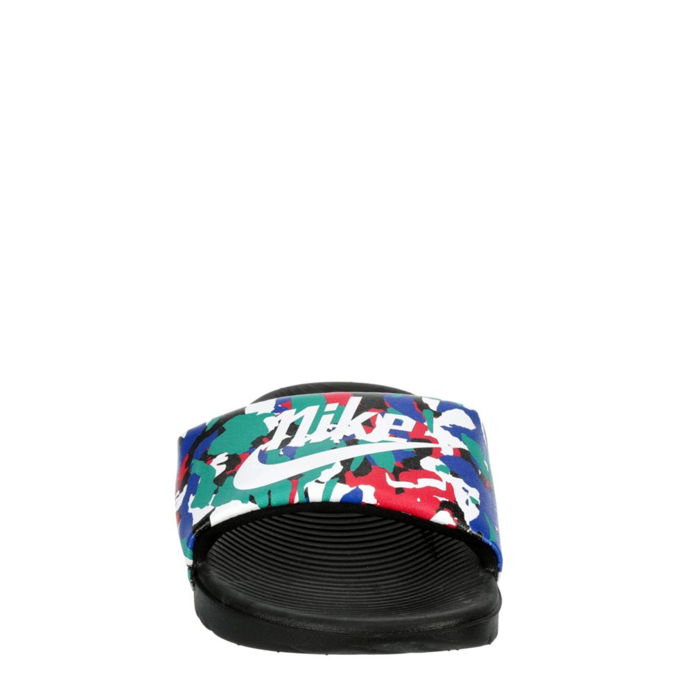 NIKE Boys Kawa Slide Sandal - NAVY