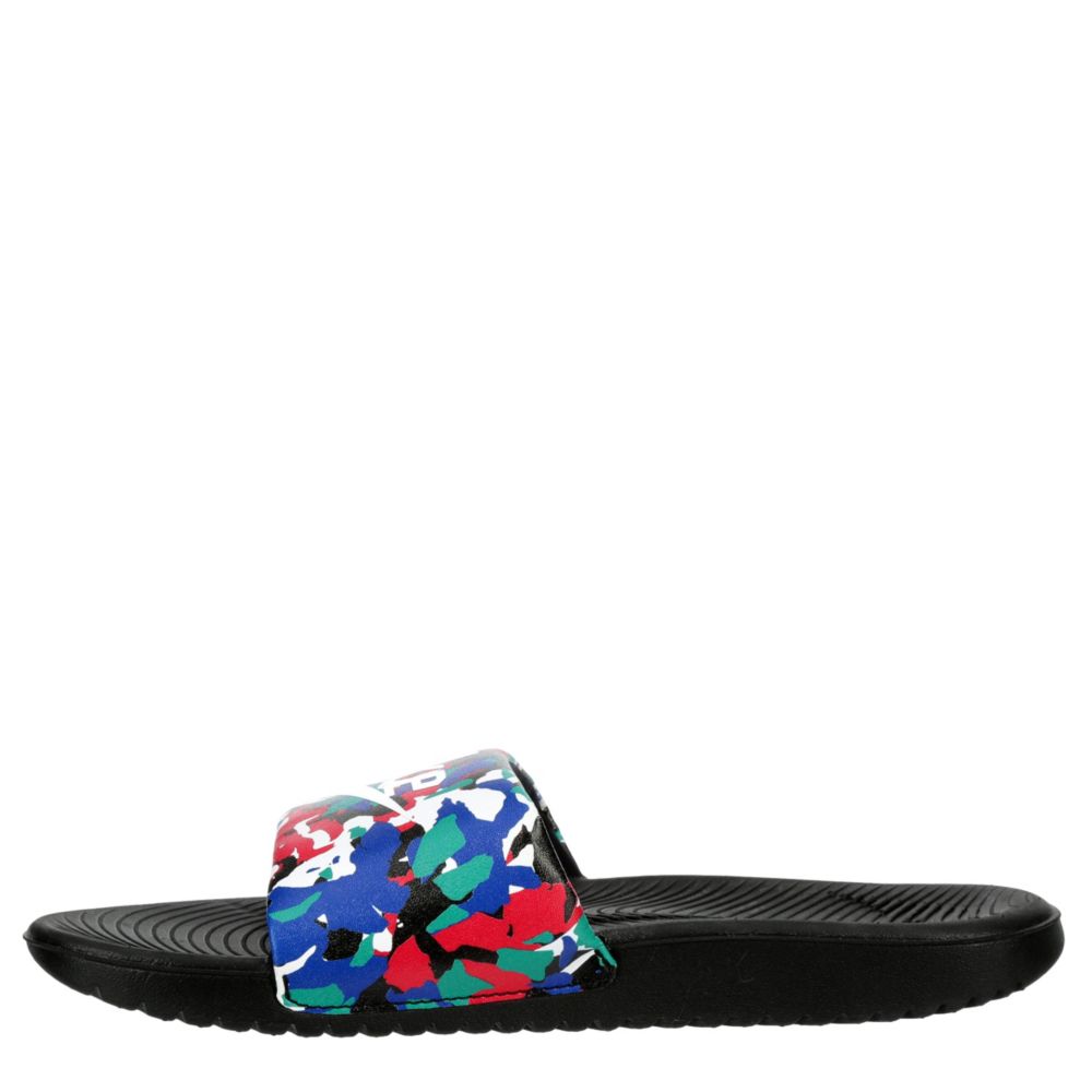 NIKE Boys Kawa Slide Sandal - NAVY