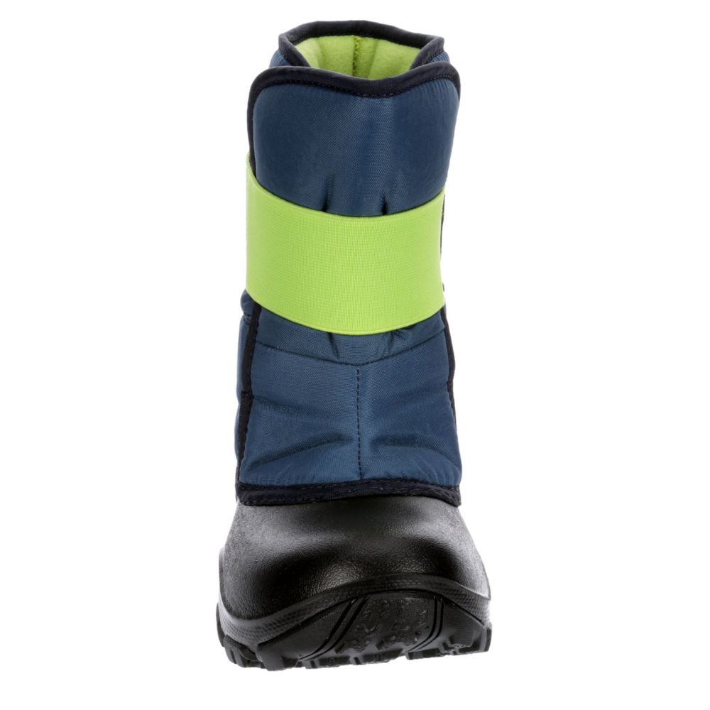 COLUMBIA Boys Rope Tow Kruise Snow Boot - BLACK
