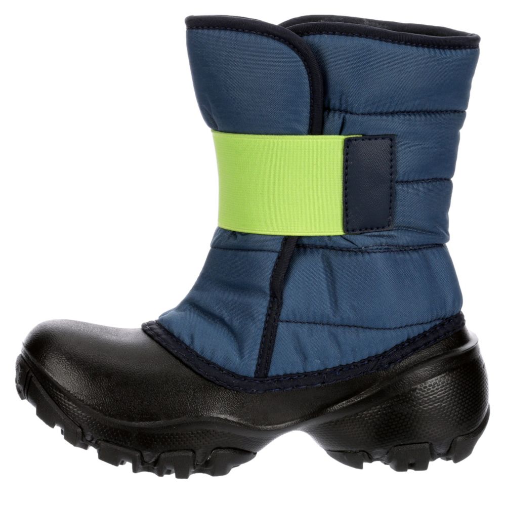 COLUMBIA Boys Rope Tow Kruise Snow Boot - BLACK