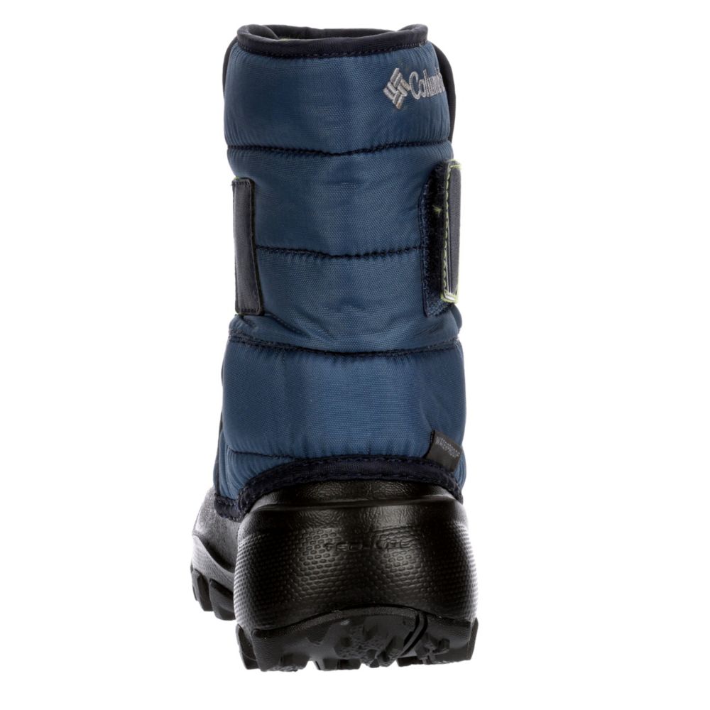 COLUMBIA Boys Rope Tow Kruise Snow Boot - BLACK