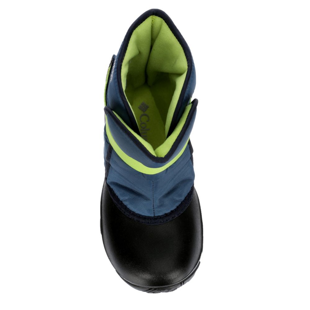 COLUMBIA Boys Rope Tow Kruise Snow Boot - BLACK