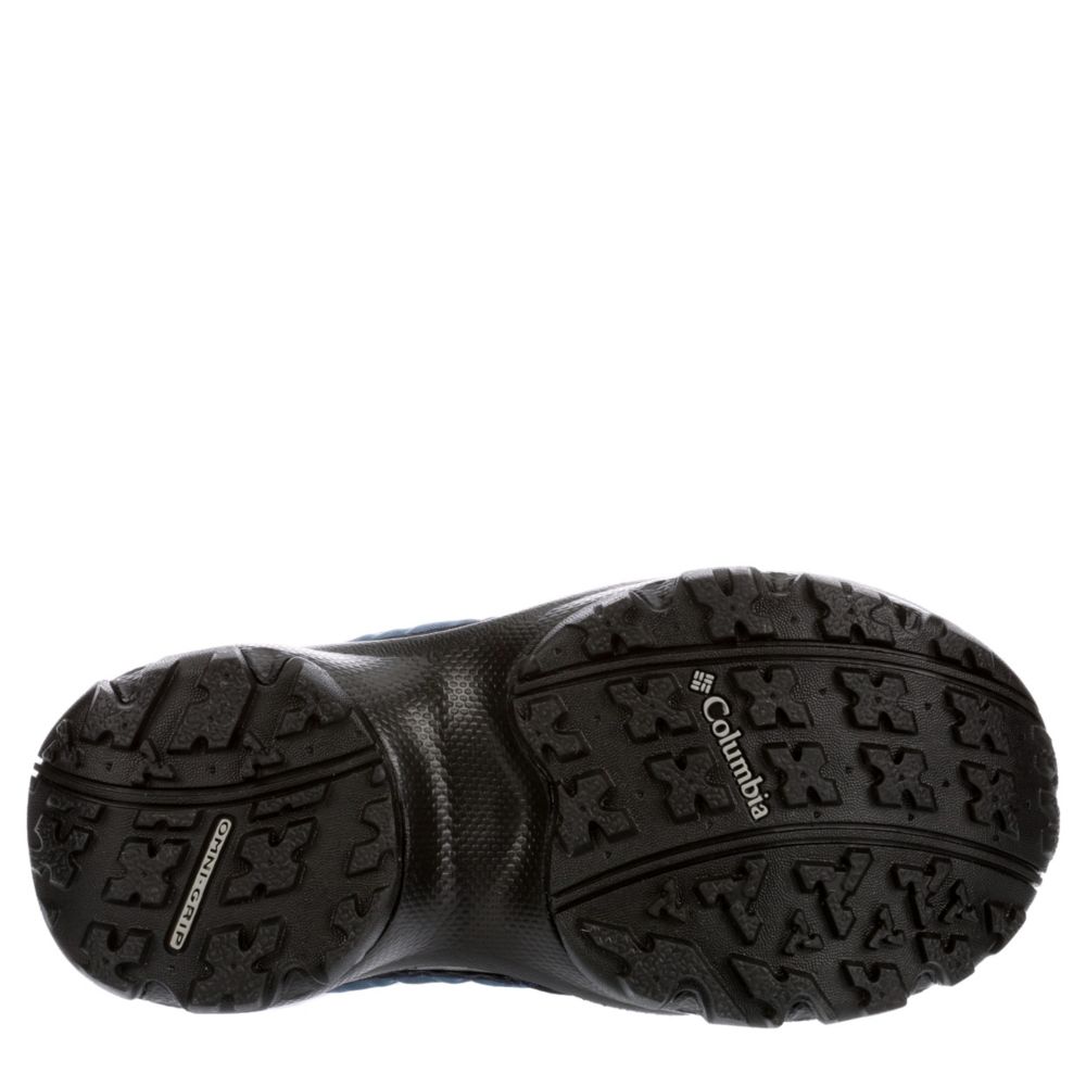 COLUMBIA Boys Rope Tow Kruise Snow Boot - BLACK