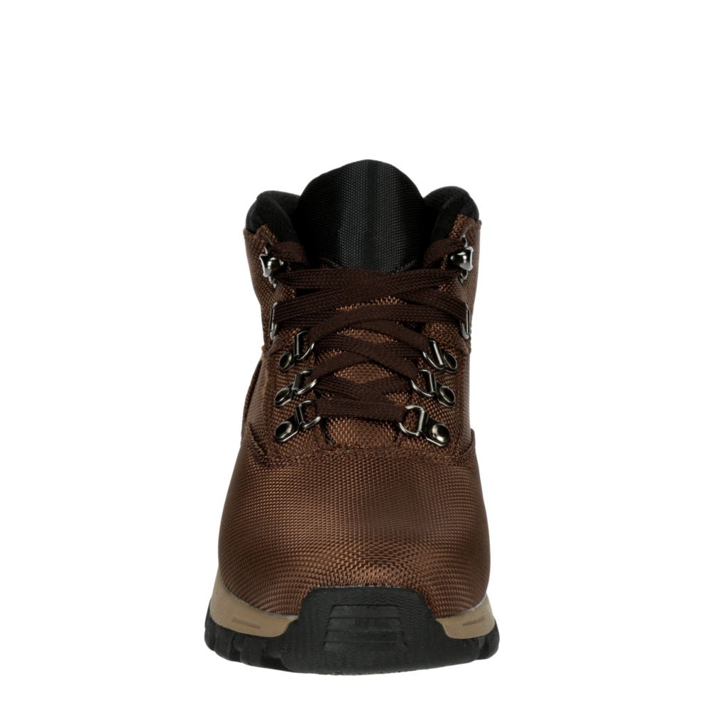 DEER STAGS Boys Walker Hiking Boot - BROWN