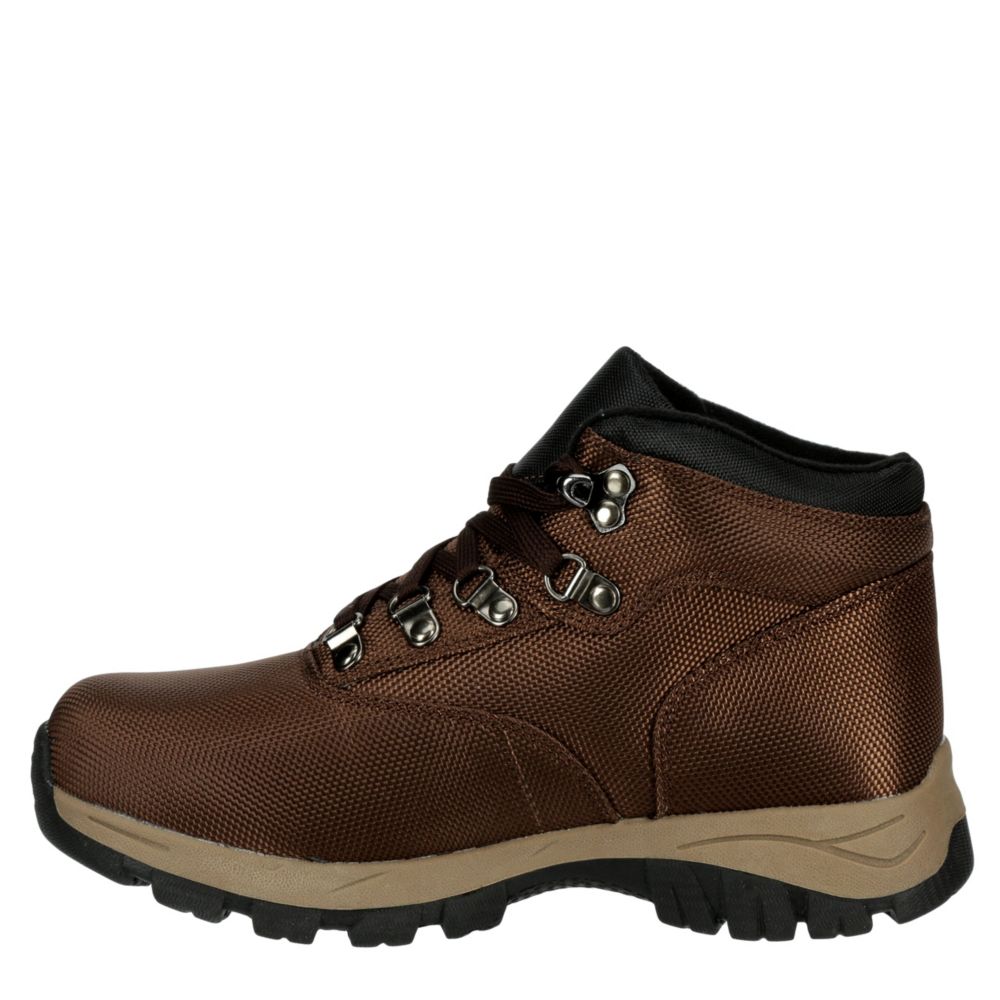 DEER STAGS Boys Walker Hiking Boot - BROWN