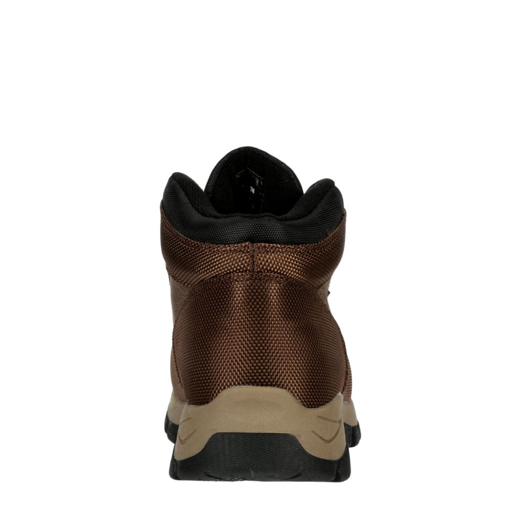DEER STAGS Boys Walker Hiking Boot - BROWN