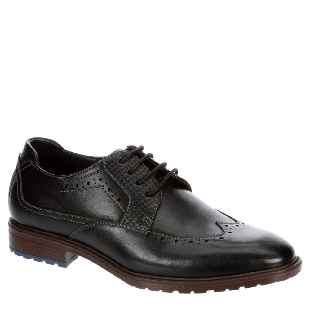 stacy adams black wingtips